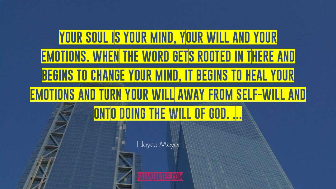 Heart Mind And Soul quotes by Joyce Meyer