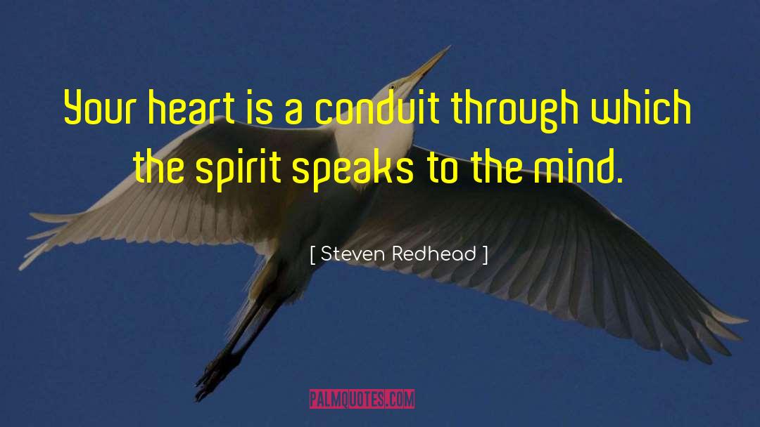 Heart Mind quotes by Steven Redhead