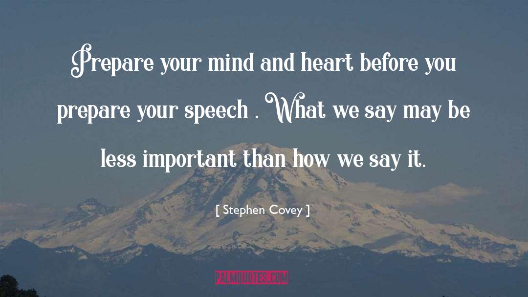 Heart Mind quotes by Stephen Covey