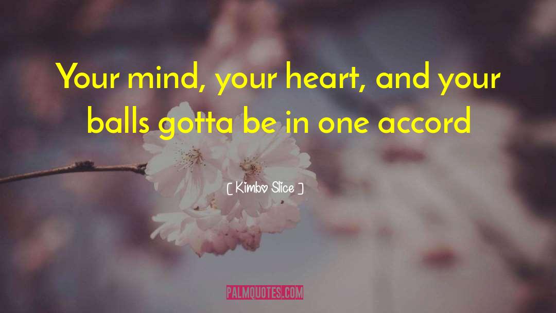 Heart Mind quotes by Kimbo Slice