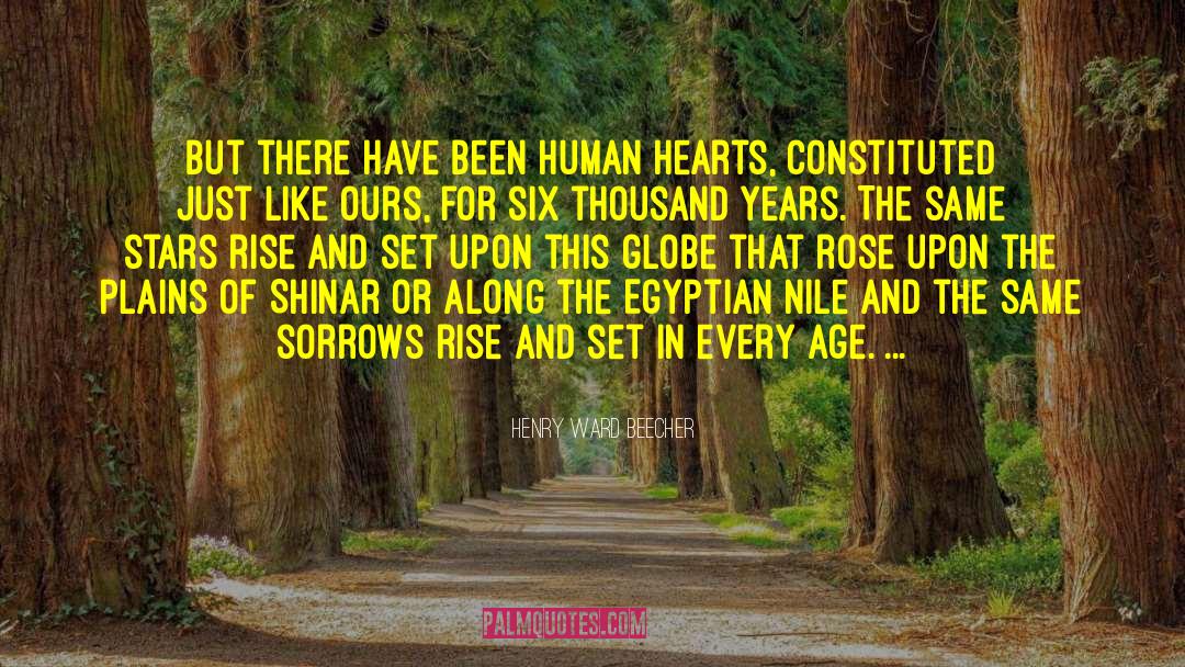 Heart Of Africa quotes by Henry Ward Beecher