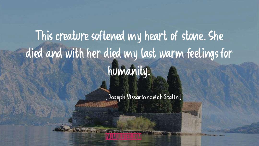 Heart Of Stone quotes by Joseph Vissarionovich Stalin