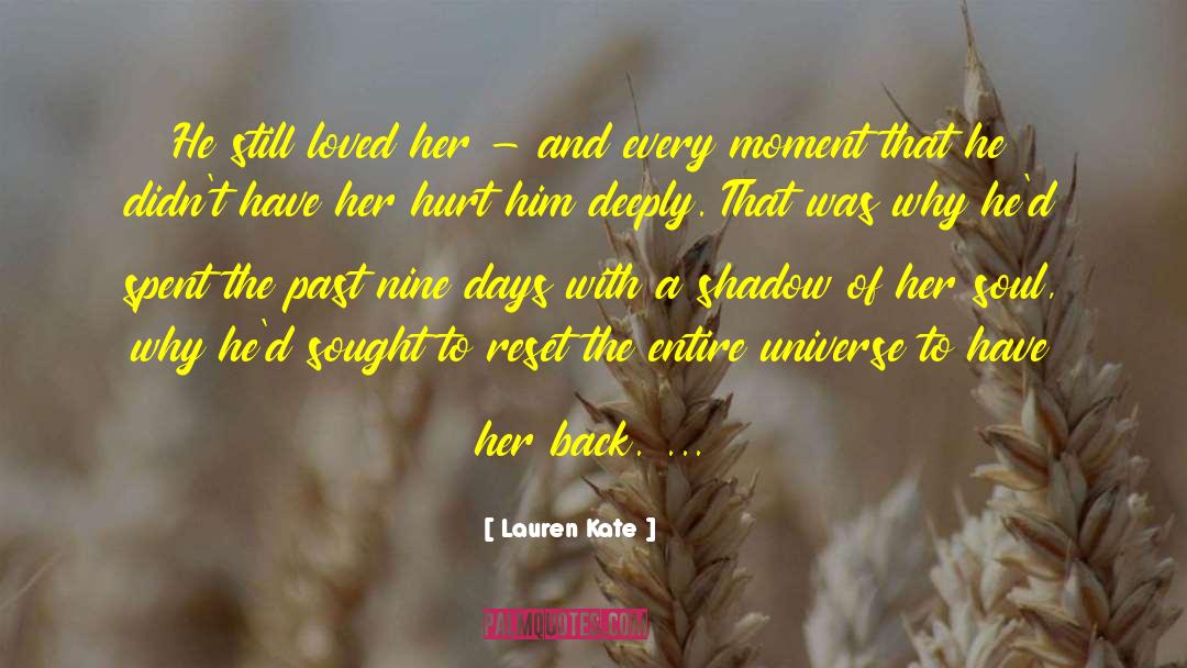 Heart Of The Universe quotes by Lauren Kate