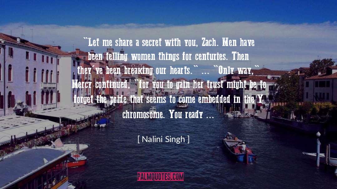 Heart On Your Sleeve quotes by Nalini Singh