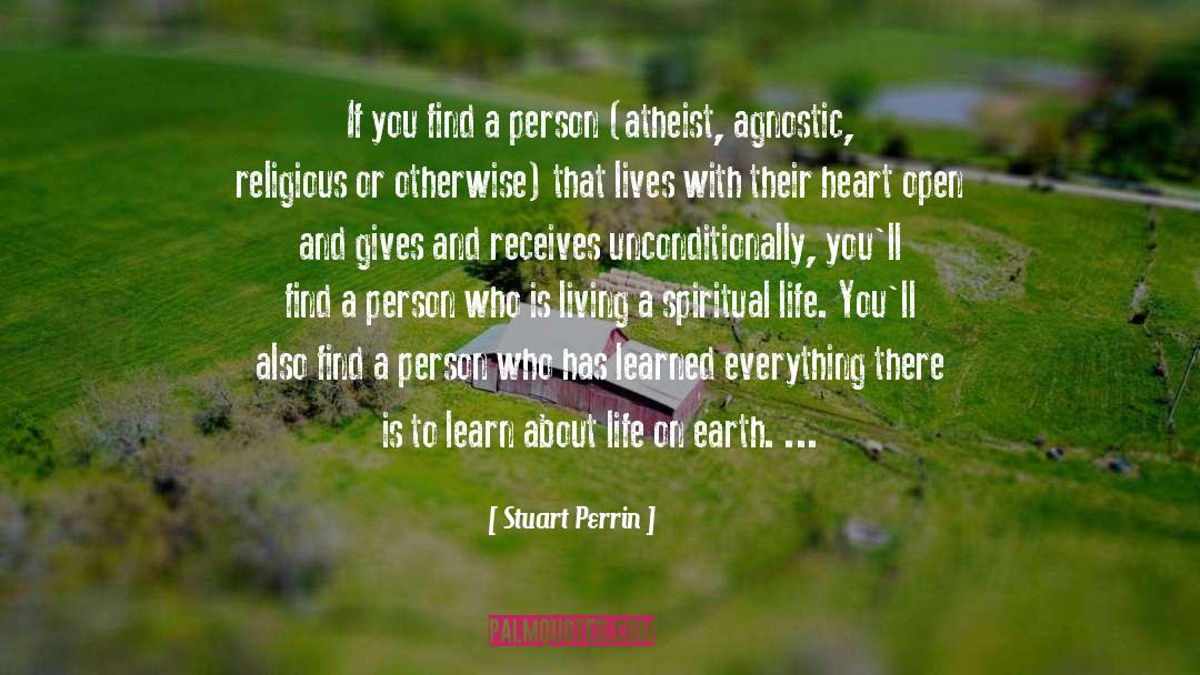 Heart Open quotes by Stuart Perrin