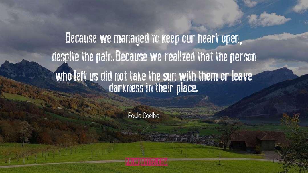 Heart Open quotes by Paulo Coelho