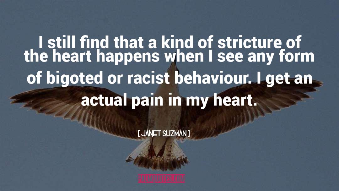 Heart Pain quotes by Janet Suzman