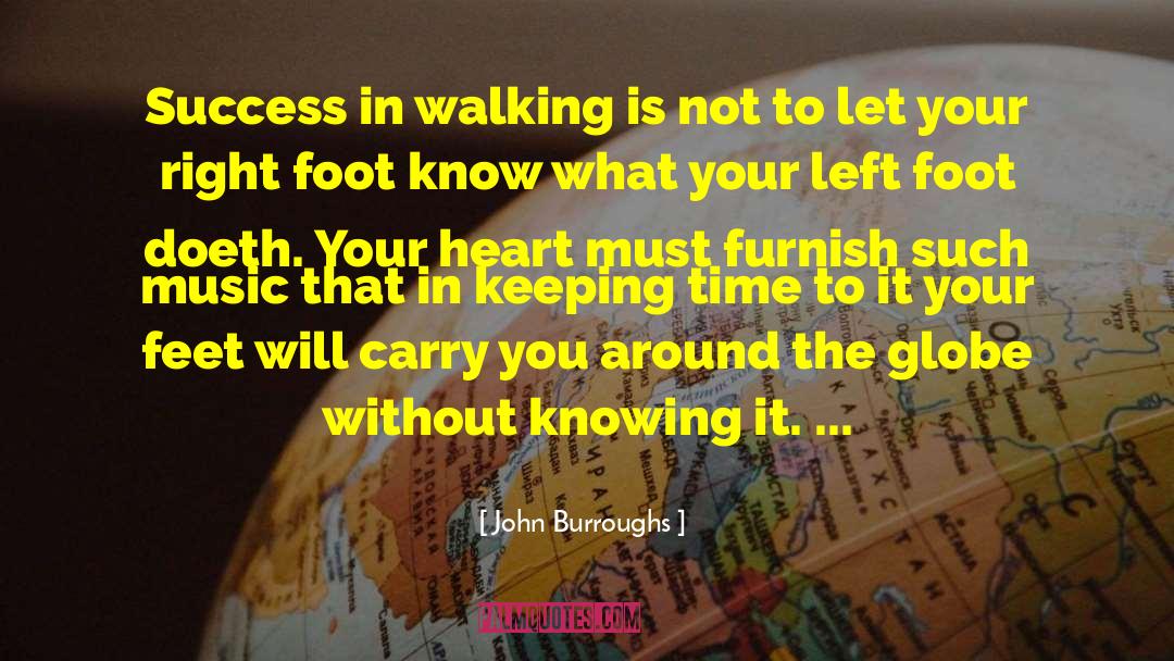 Heart Race quotes by John Burroughs