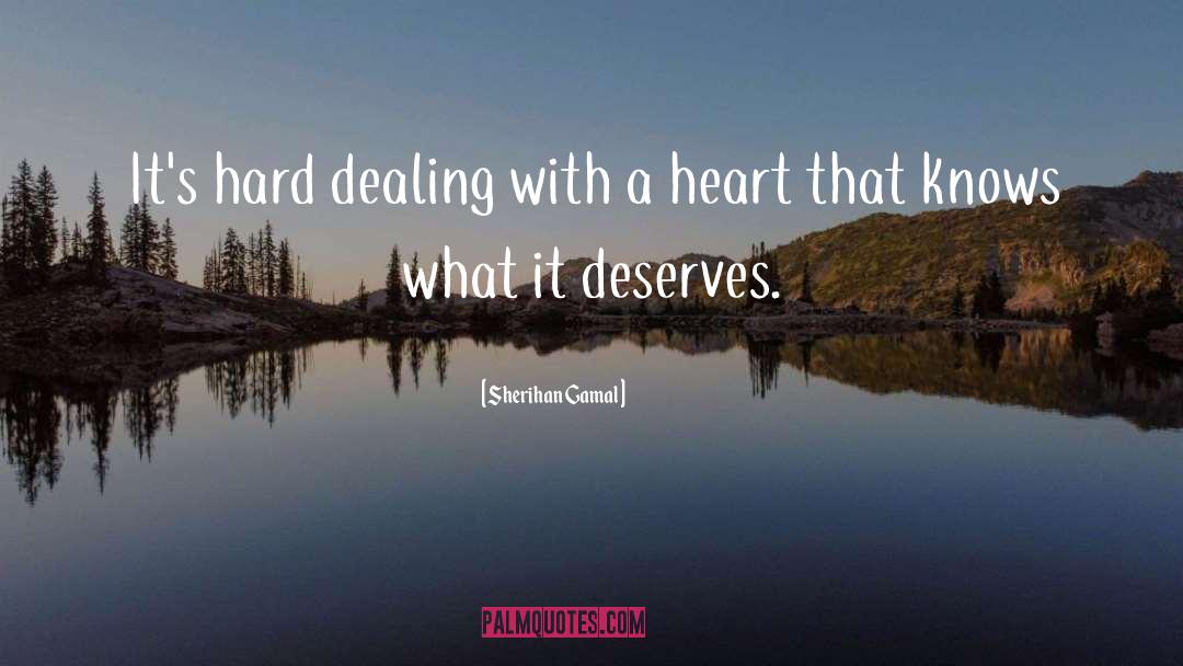 Heart Space quotes by Sherihan Gamal