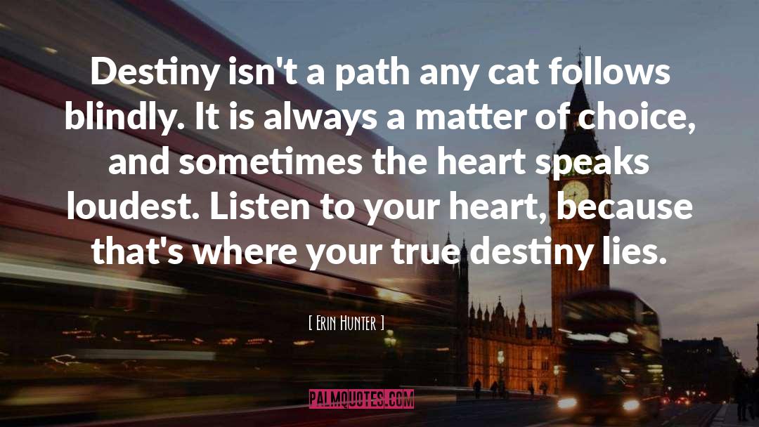 Heart Speaks quotes by Erin Hunter