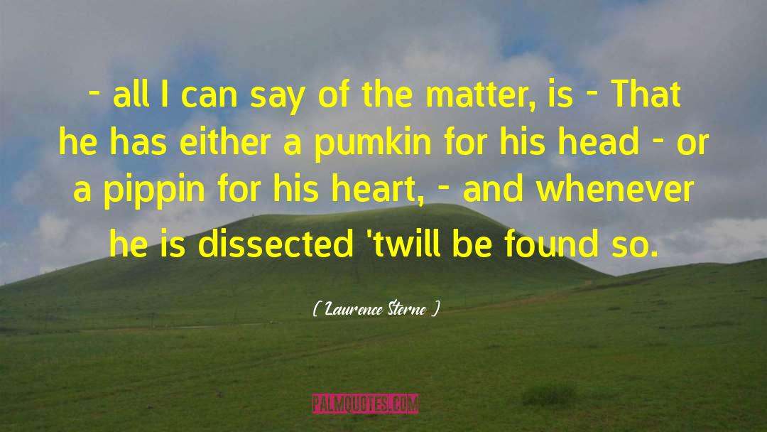 Heart Talk quotes by Laurence Sterne