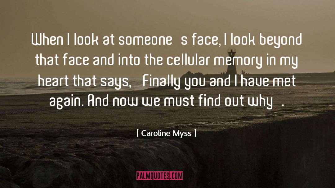 Heart That Says quotes by Caroline Myss