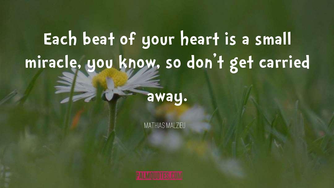 Heart Touching Small quotes by Mathias Malzieu
