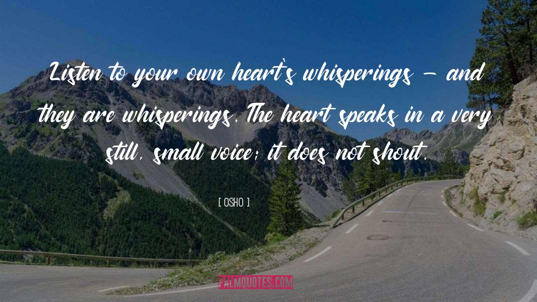 Heart Touching Small quotes by Osho