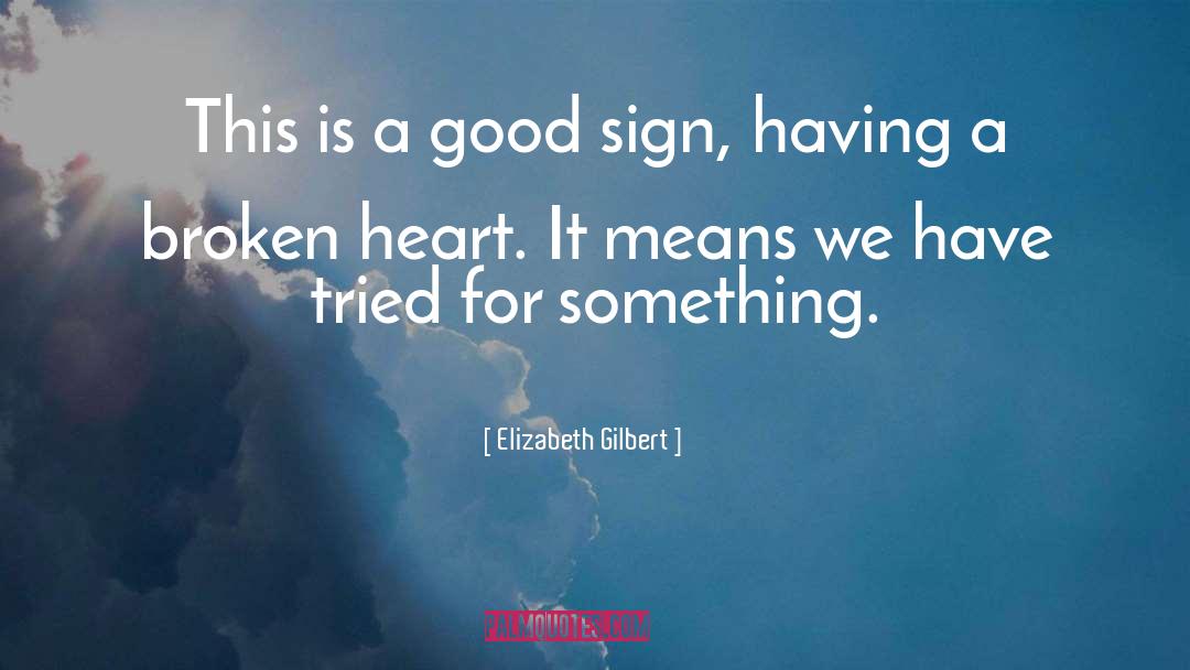 Heartache Love quotes by Elizabeth Gilbert