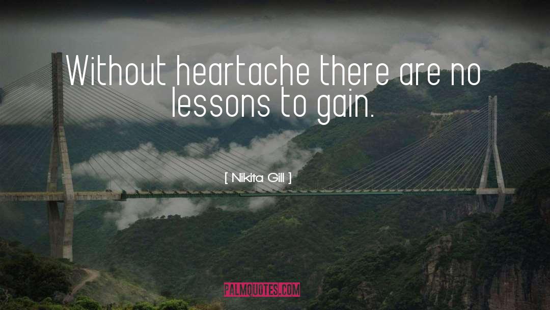 Heartache quotes by Nikita Gill