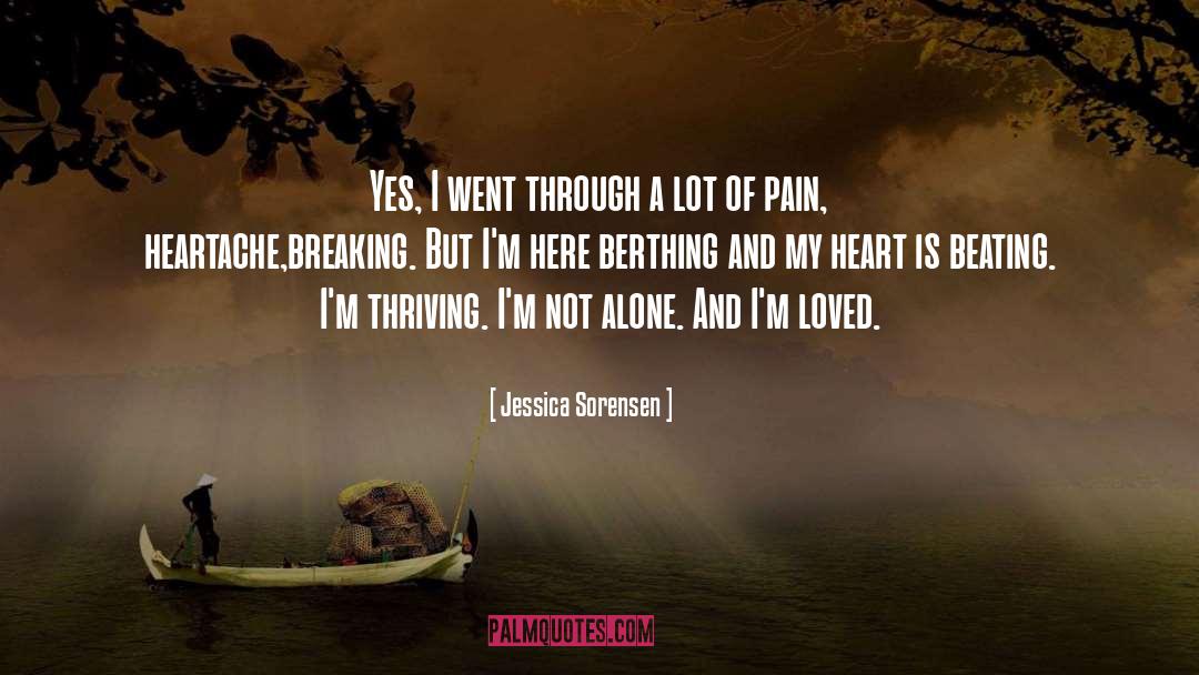 Heartache quotes by Jessica Sorensen