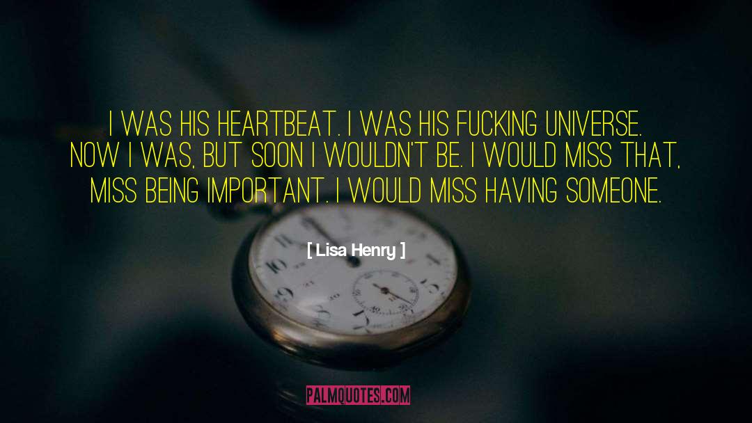 Heartbeat quotes by Lisa Henry