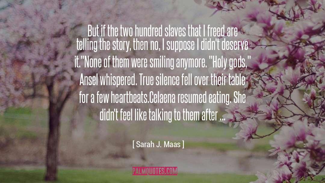 Heartbeats quotes by Sarah J. Maas