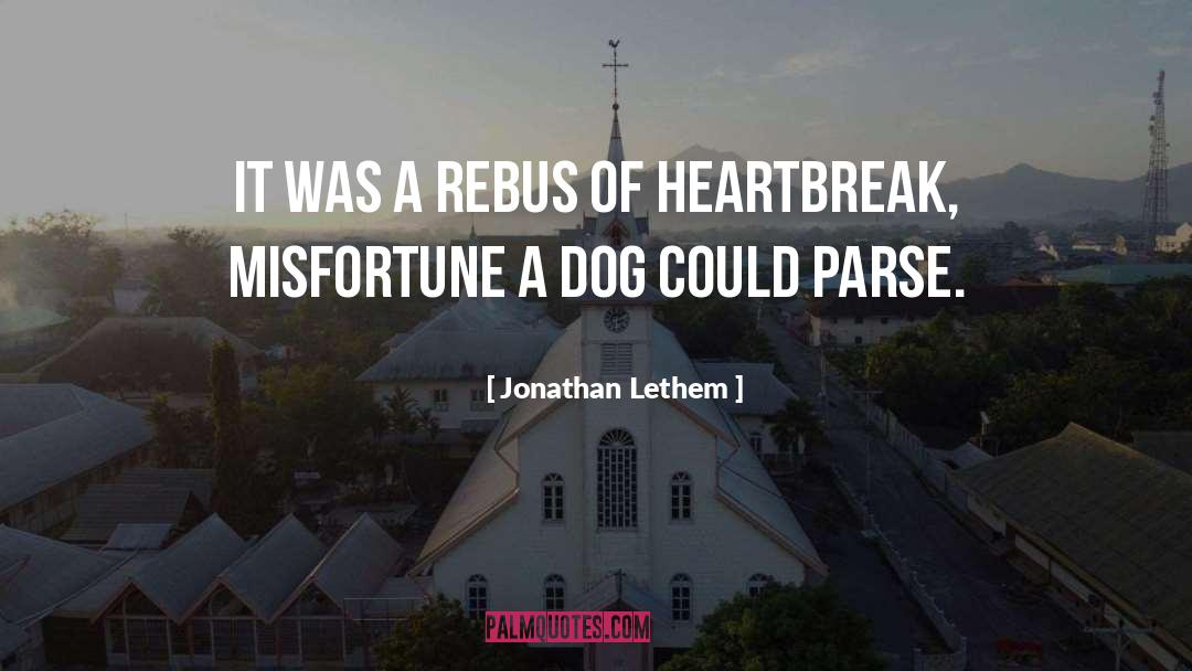 Heartbreak quotes by Jonathan Lethem