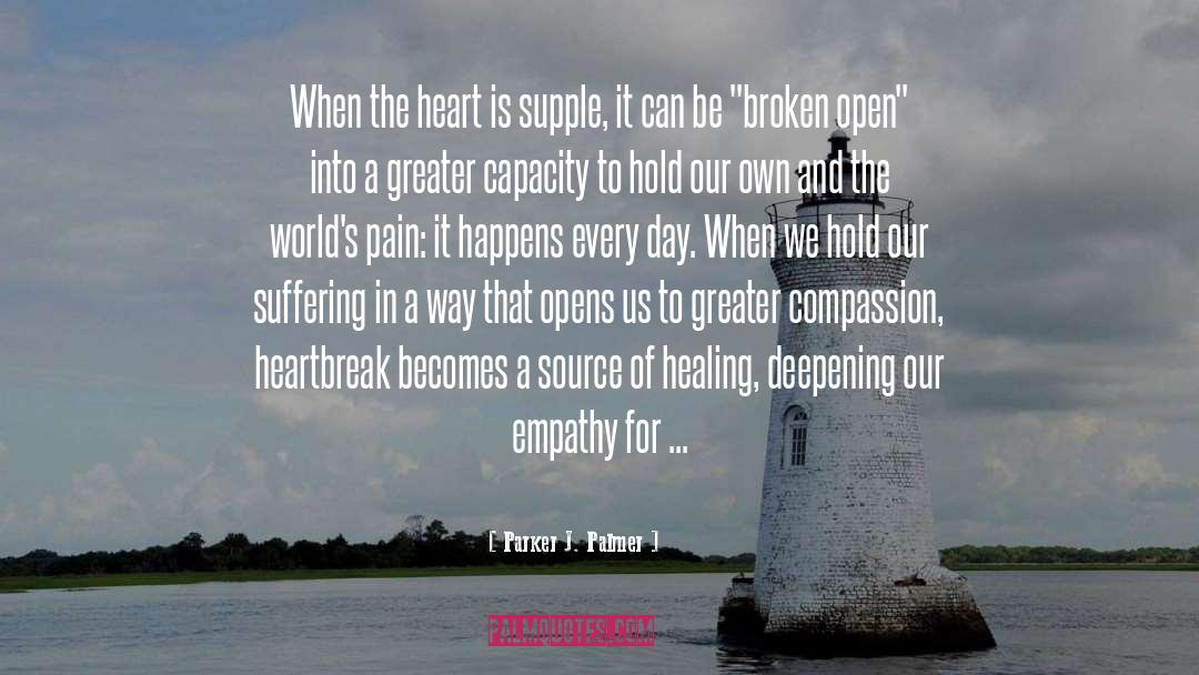 Heartbreak quotes by Parker J. Palmer