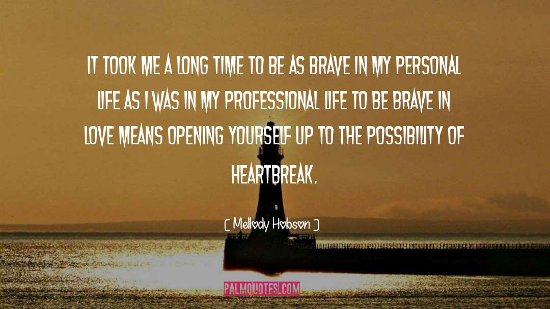 Heartbreak quotes by Mellody Hobson