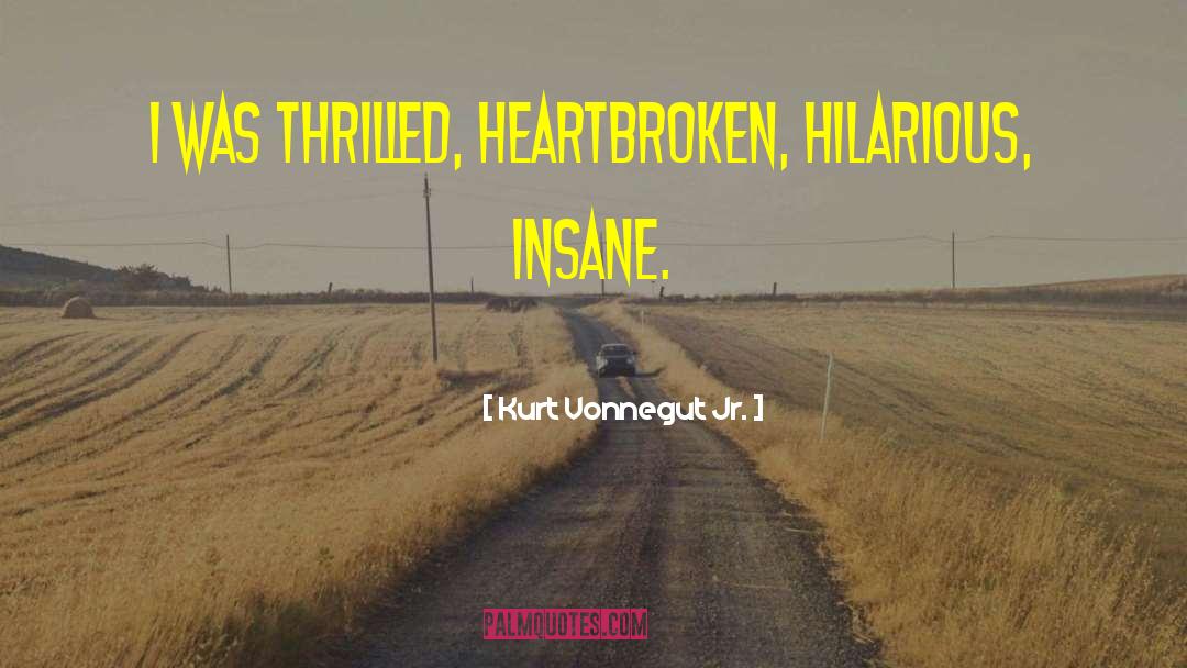 Heartbroken quotes by Kurt Vonnegut Jr.