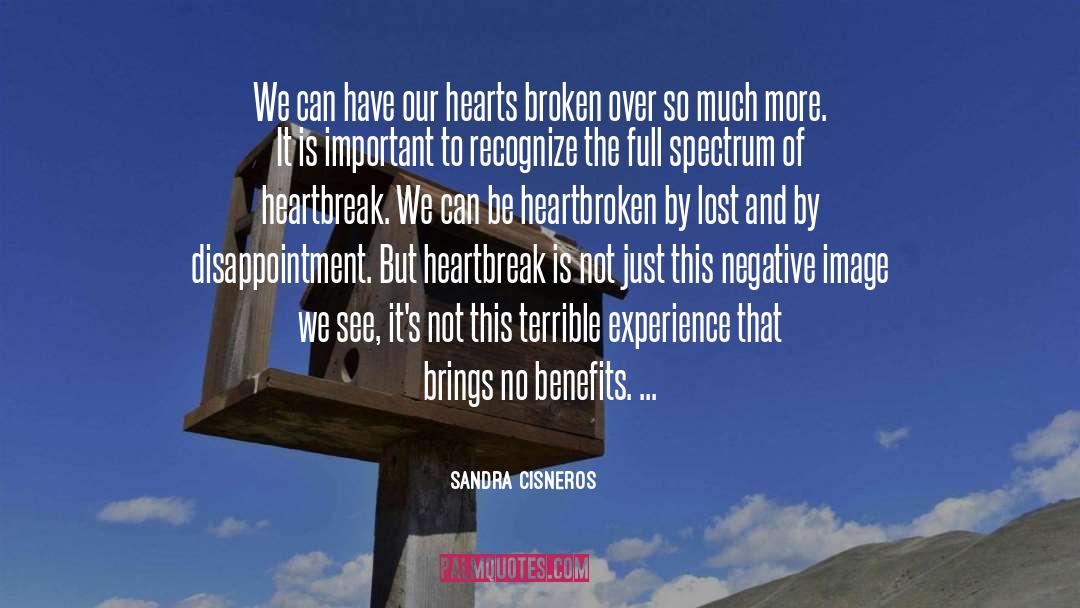 Heartbroken quotes by Sandra Cisneros
