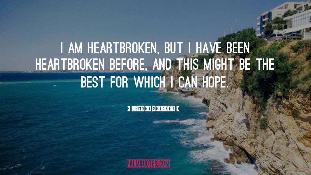 Heartbroken quotes by Lemony Snicket