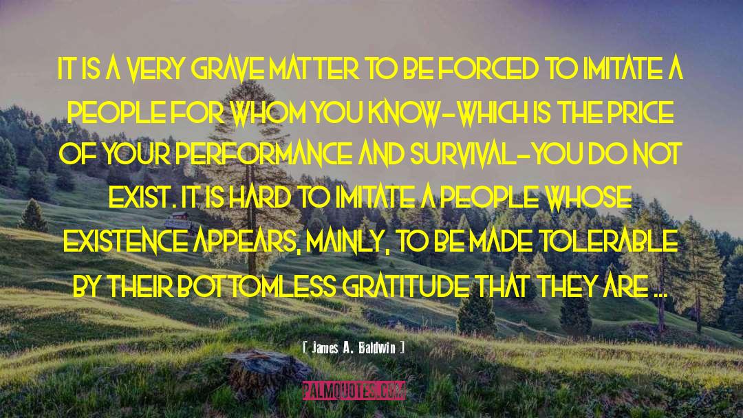 Heartfelt Gratitude quotes by James A. Baldwin