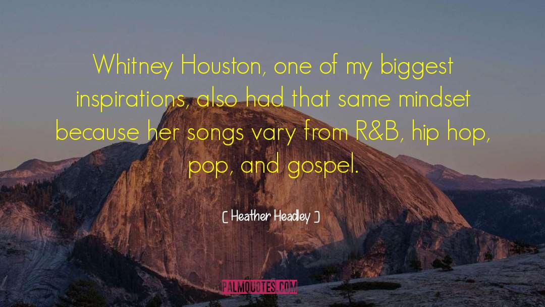 Heartist Song quotes by Heather Headley