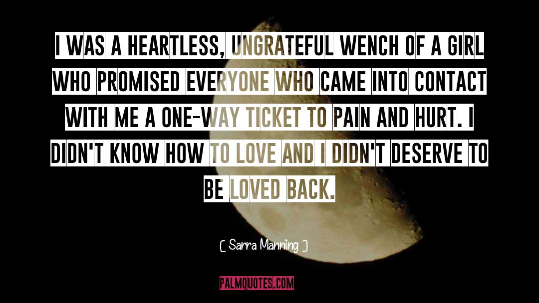 Heartless quotes by Sarra Manning