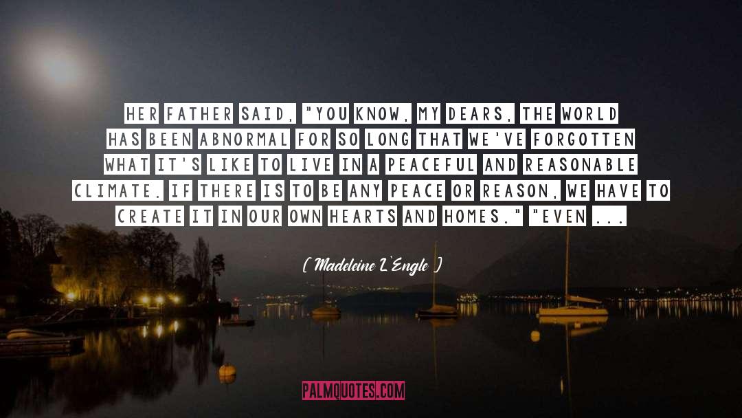 Hearts Content quotes by Madeleine L'Engle