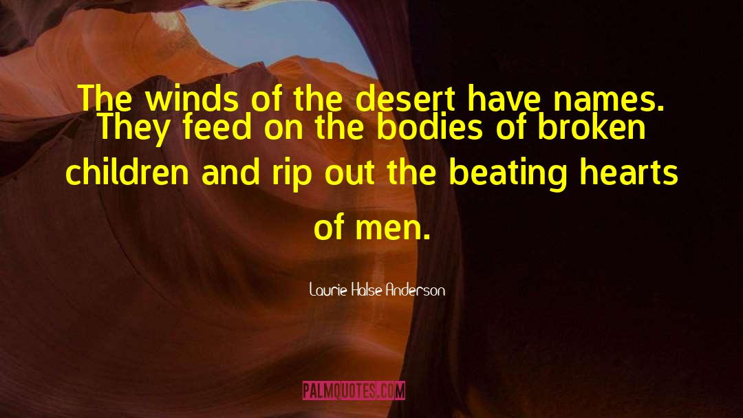 Hearts Of Men quotes by Laurie Halse Anderson