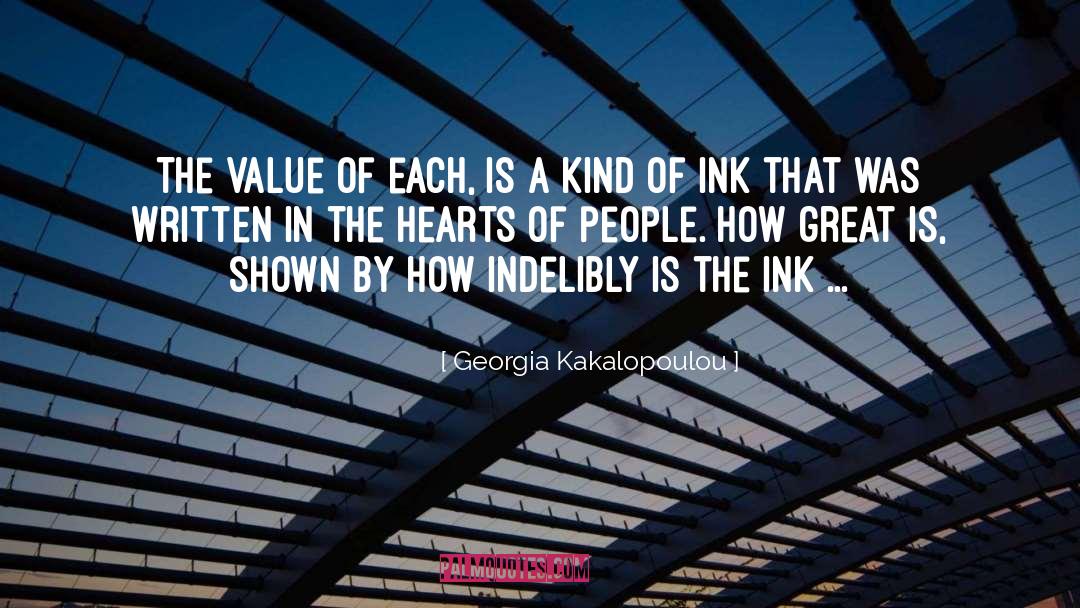 Hearts Of People quotes by Georgia Kakalopoulou