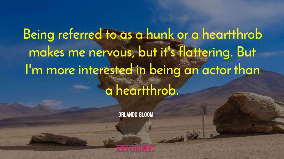 Heartthrob quotes by Orlando Bloom