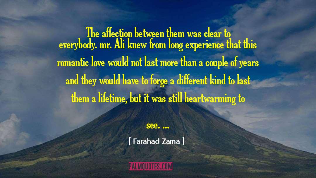 Heartwarming quotes by Farahad Zama