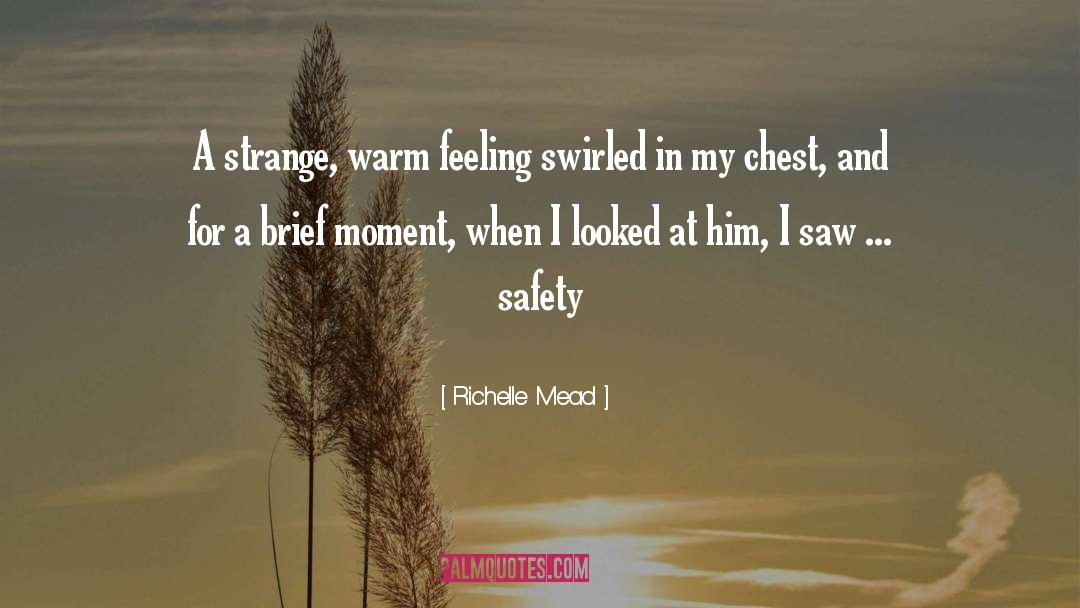 Heartwarming quotes by Richelle Mead