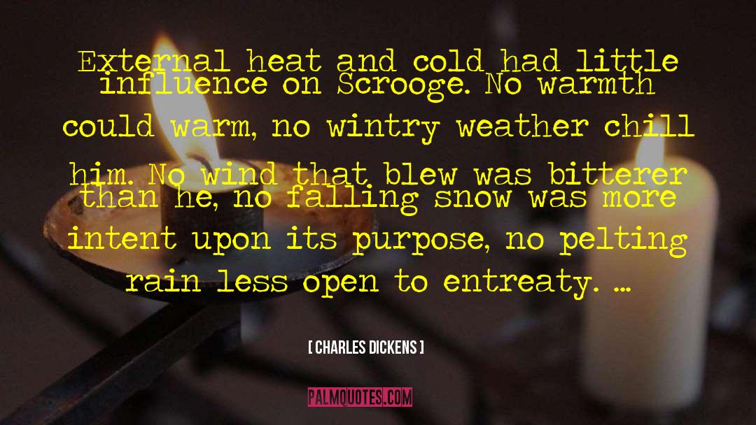 Heat And Cold quotes by Charles Dickens