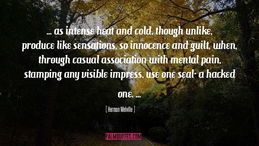 Heat And Cold quotes by Herman Melville