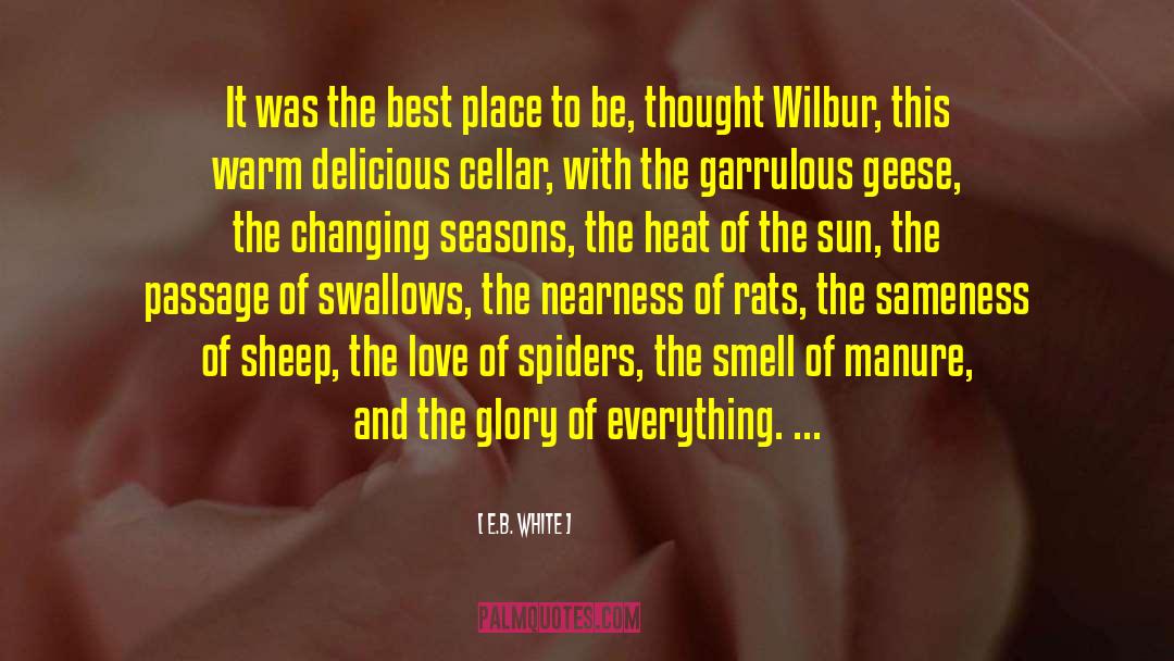 Heat Rises quotes by E.B. White