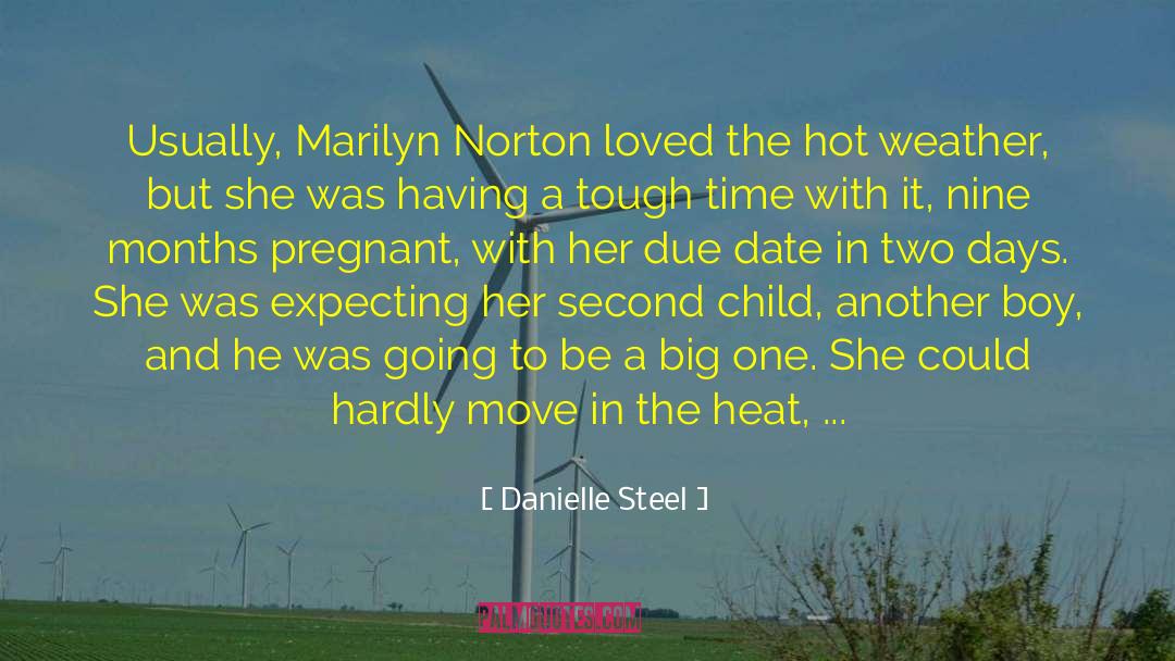 Heat Very Hot Weather quotes by Danielle Steel