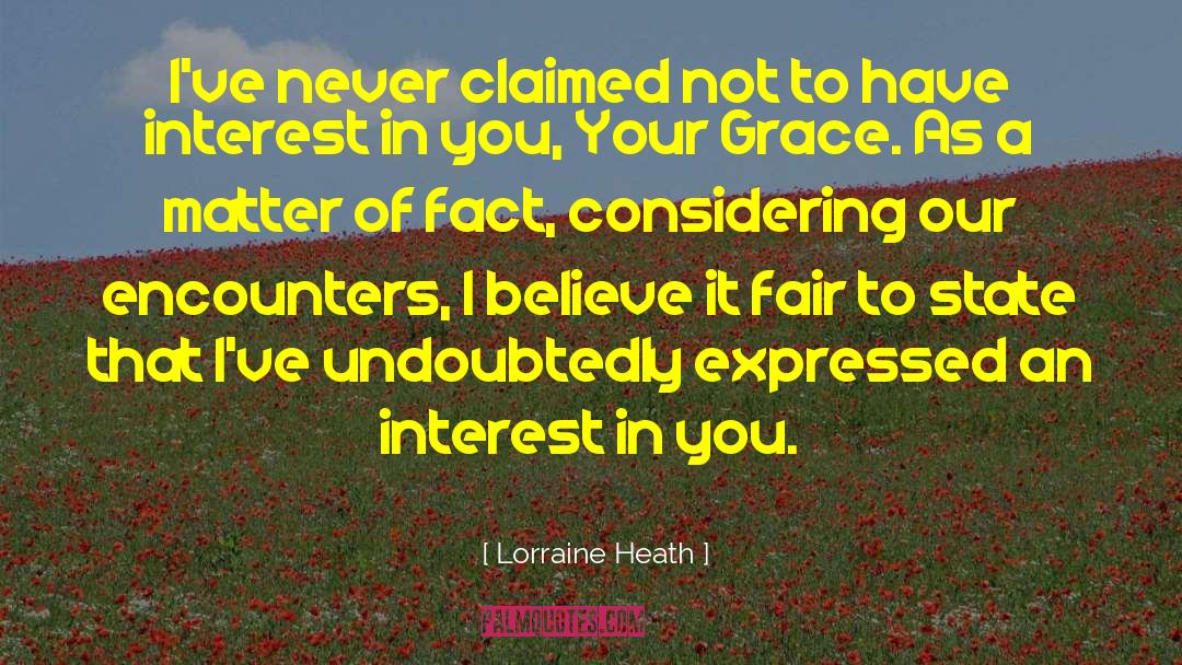 Heath Luck quotes by Lorraine Heath