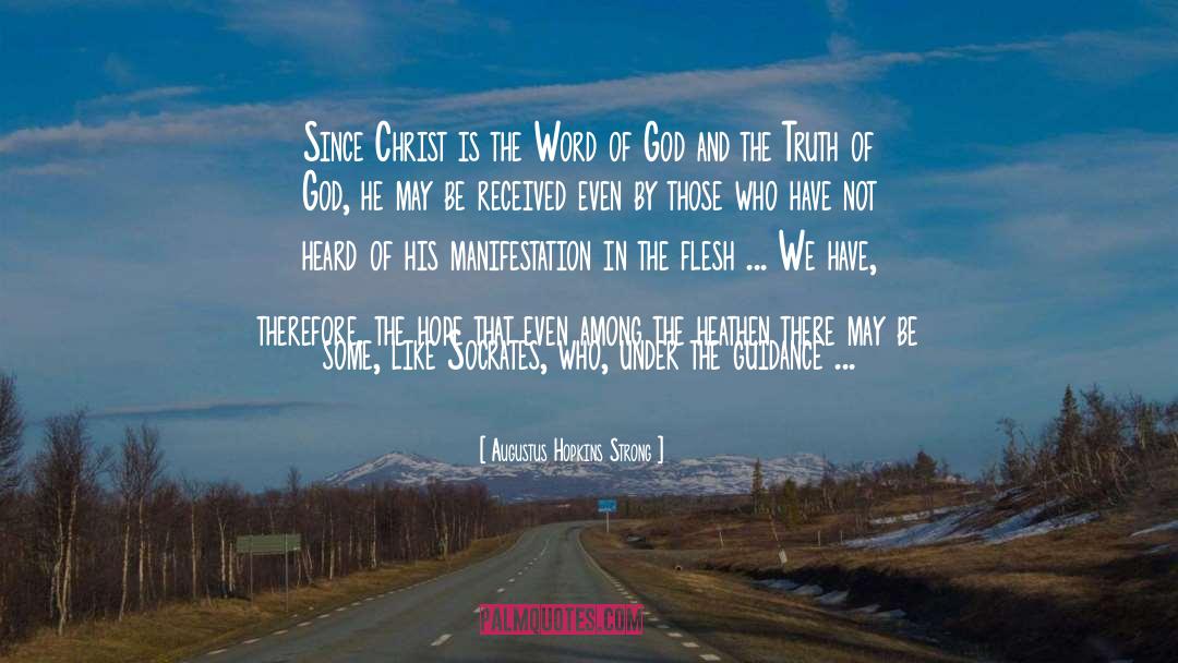 Heathen quotes by Augustus Hopkins Strong