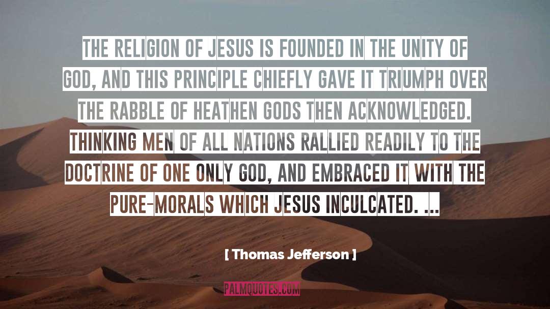 Heathen quotes by Thomas Jefferson