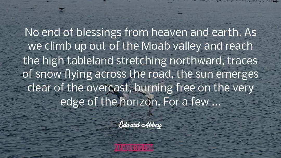 Heaven And Earth quotes by Edward Abbey