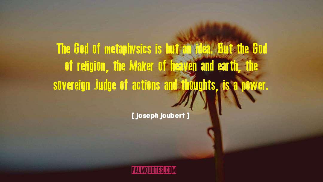 Heaven Earth quotes by Joseph Joubert