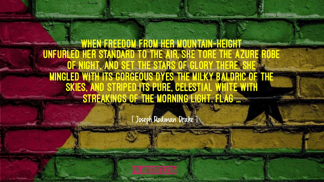 Heaven Ibrahim Khan quotes by Joseph Rodman Drake