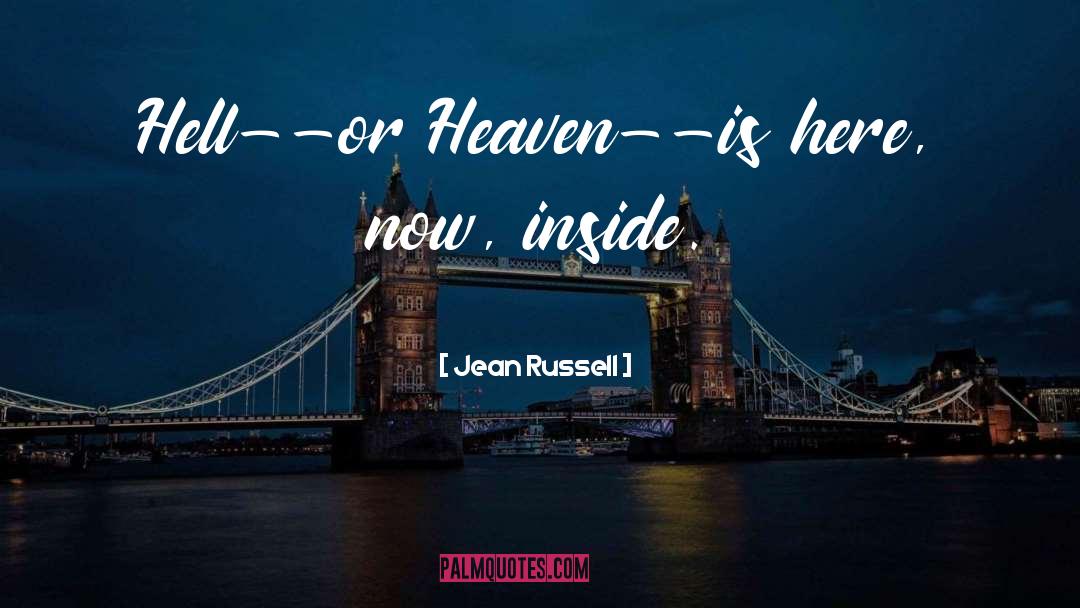 Heaven Is Here quotes by Jean Russell