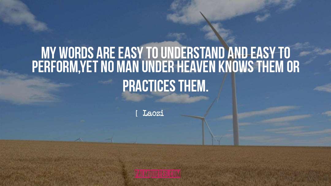 Heaven Knows quotes by Laozi